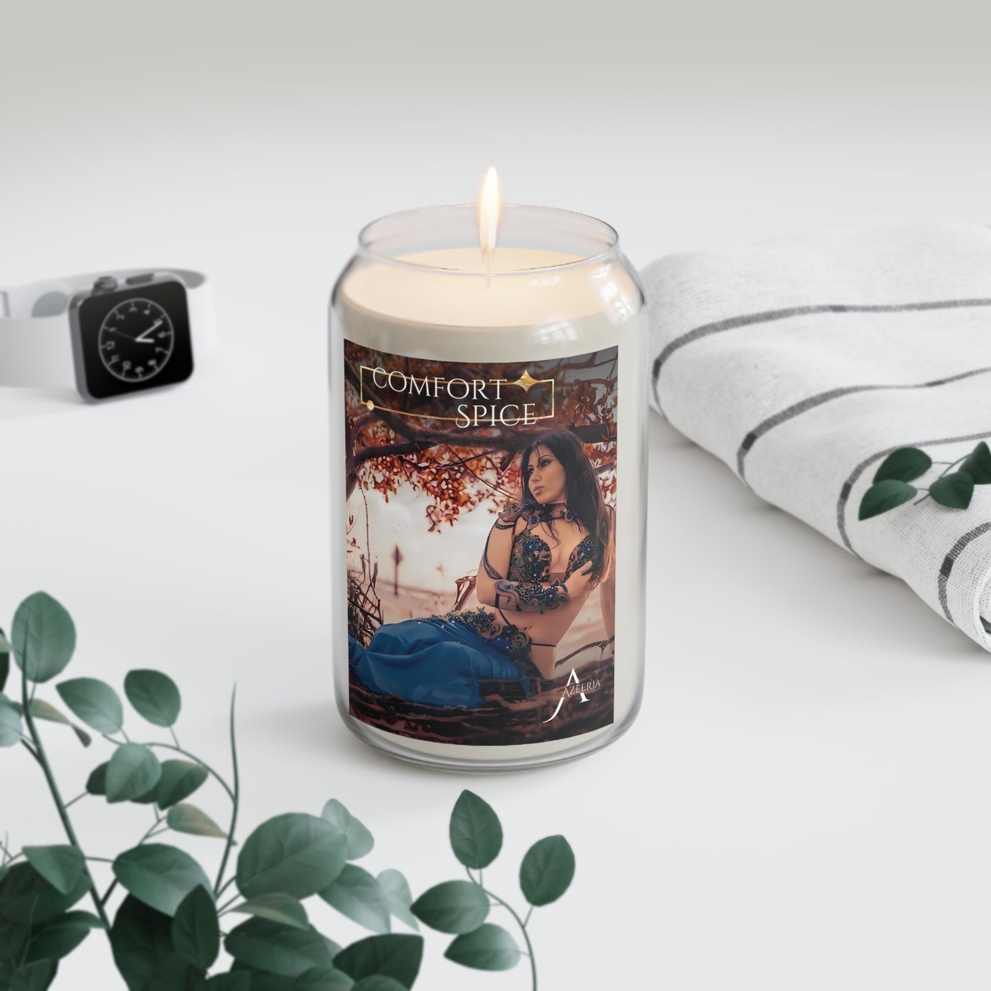 "Lahab" لهب Scented Candle, 13.75oz Azizah
