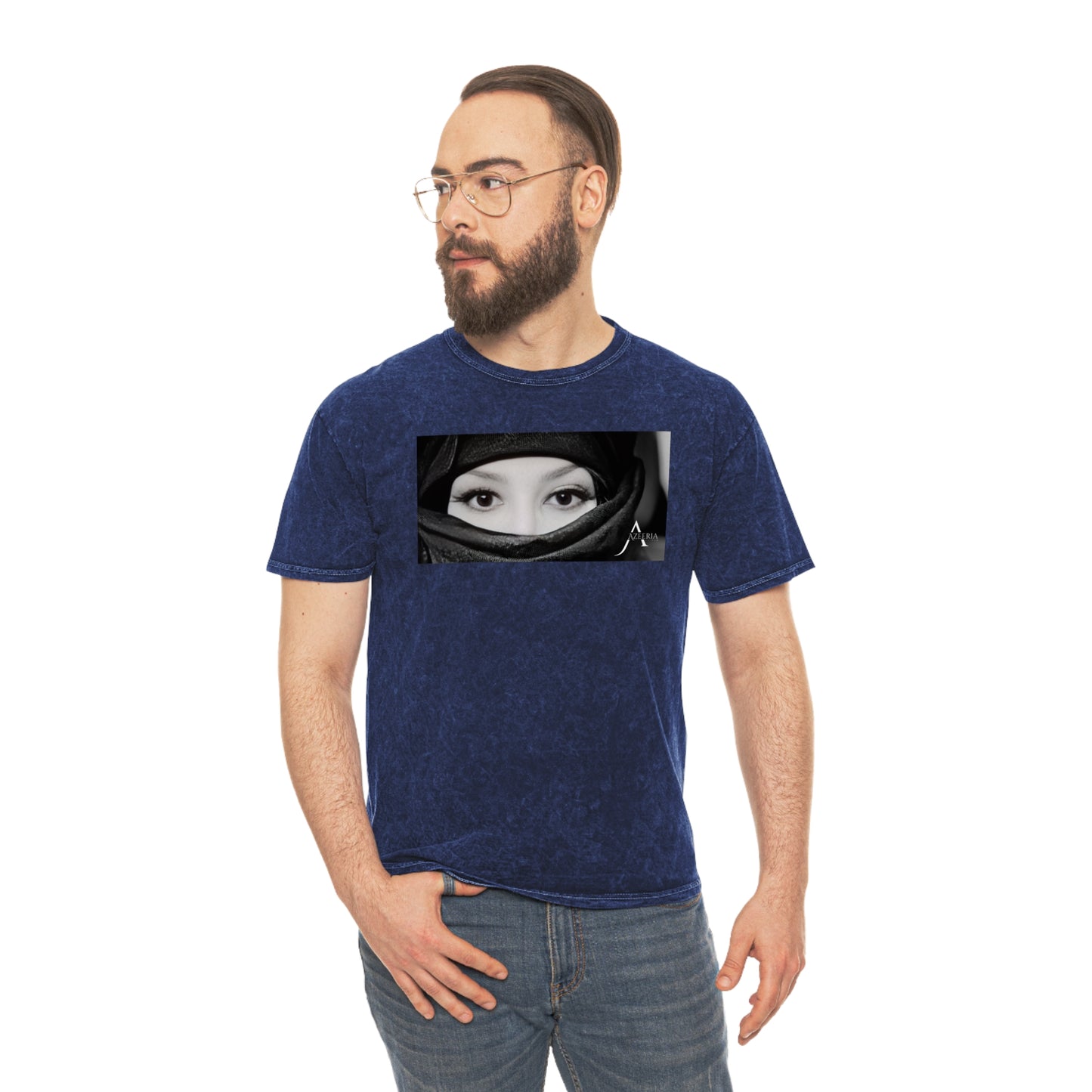 "Eyes of Enchantment" Unisex Mineral Wash T-Shirt