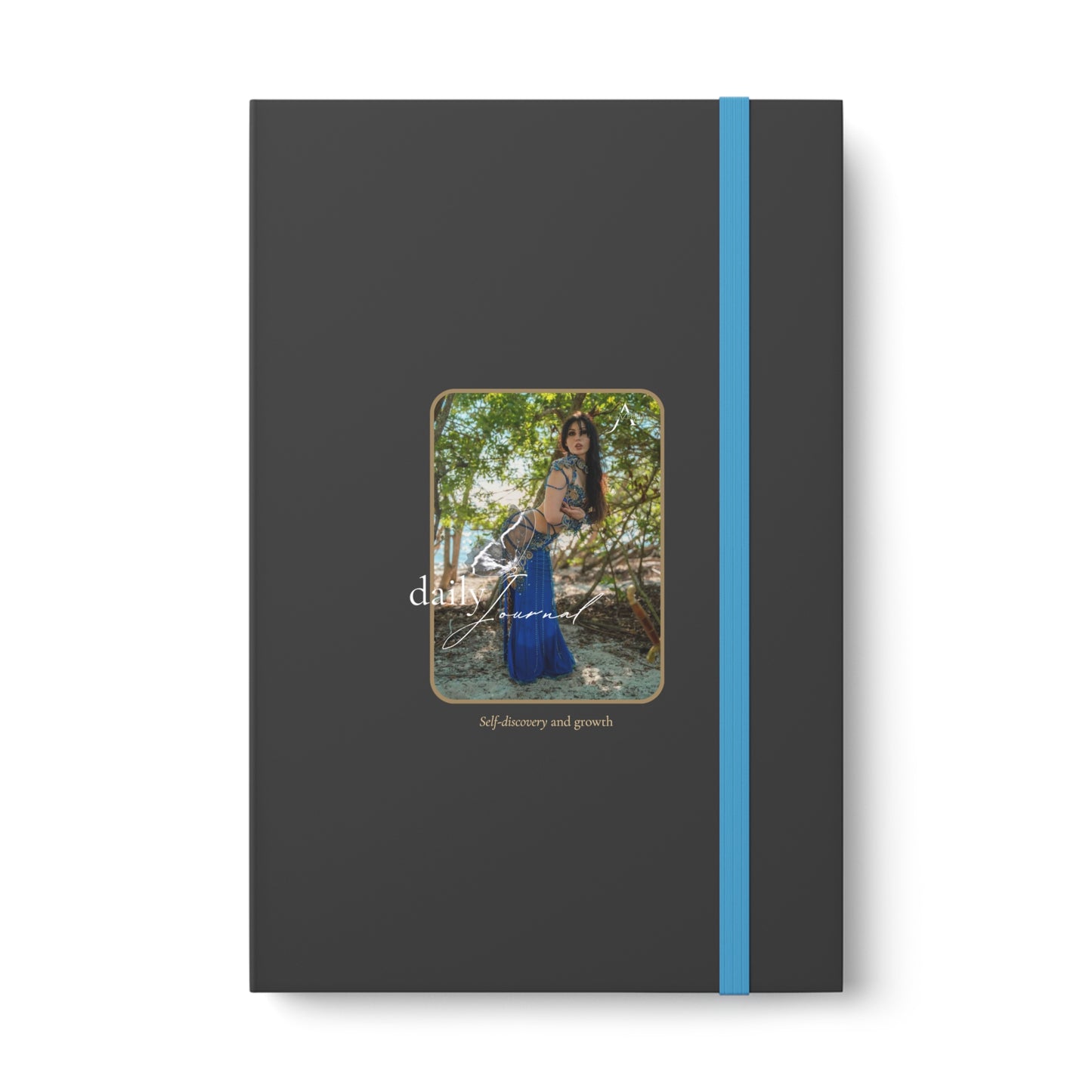 "Rhythmic Reflections" Color Contrast Notebook - Ruled