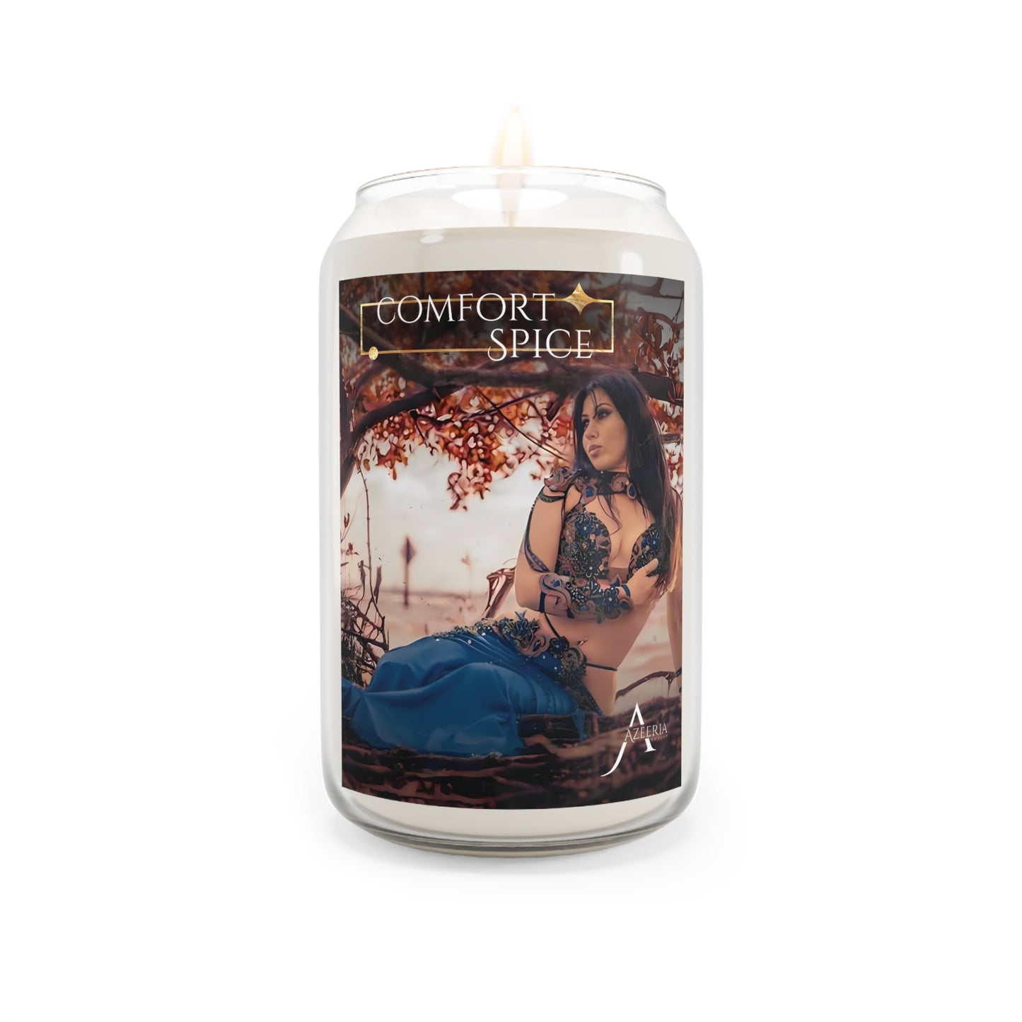 "Lahab" لهب Scented Candle, 13.75oz Azizah