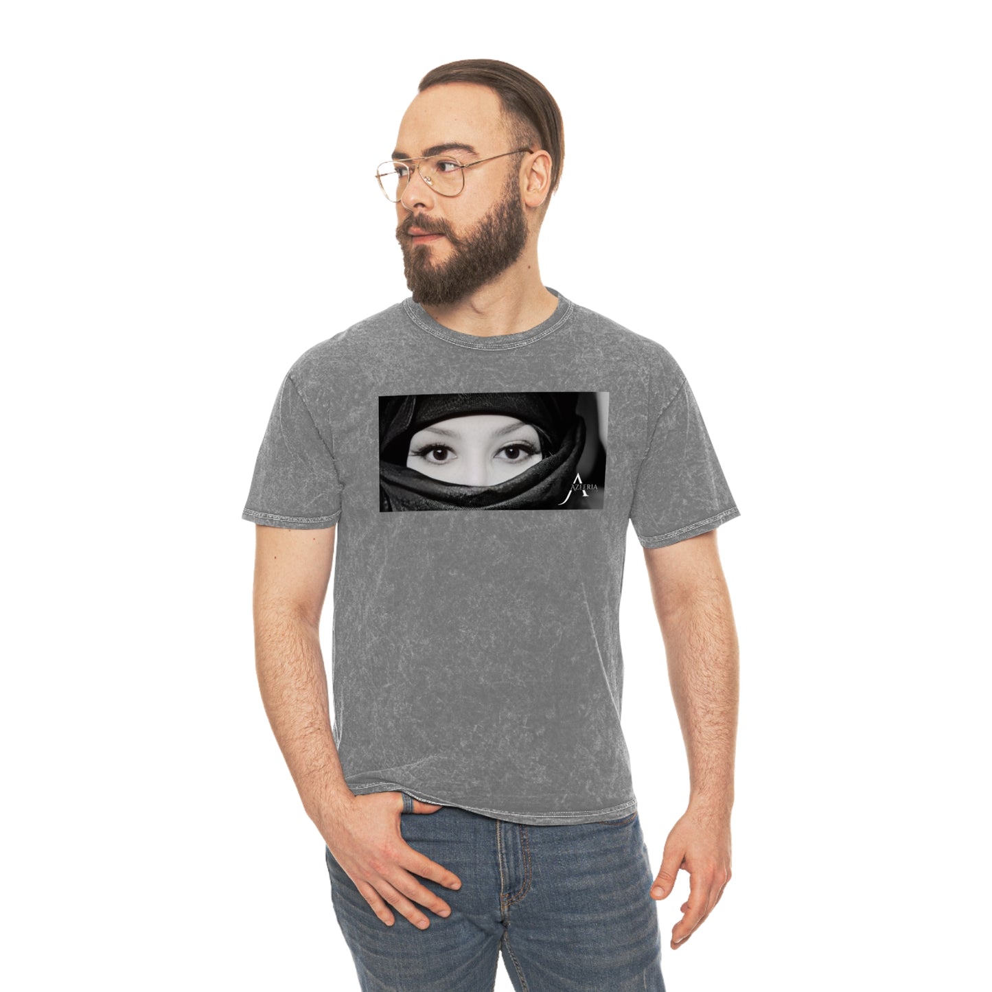 "Eyes of Enchantment" Unisex Mineral Wash T-Shirt