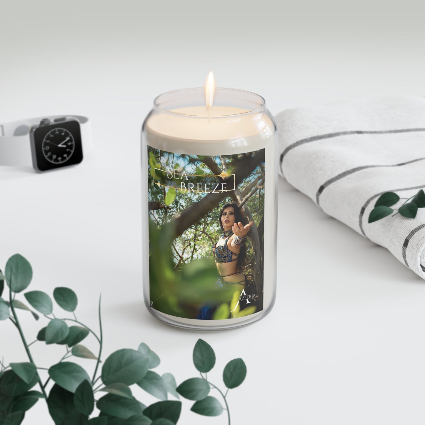 "Lahab" لهب Scented Candle, 13.75oz Azizah
