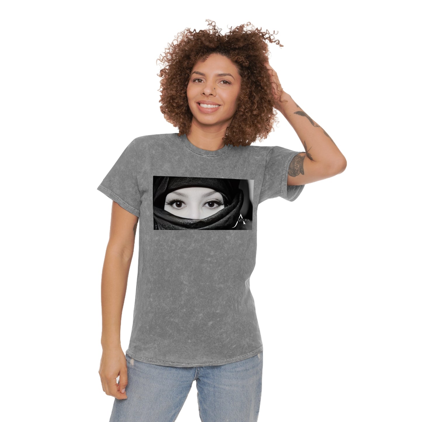 "Eyes of Enchantment" Unisex Mineral Wash T-Shirt