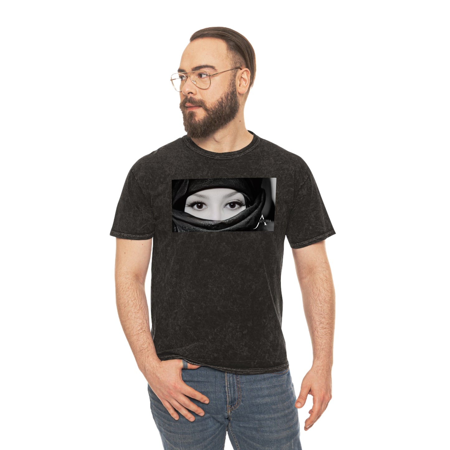 "Eyes of Enchantment" Unisex Mineral Wash T-Shirt