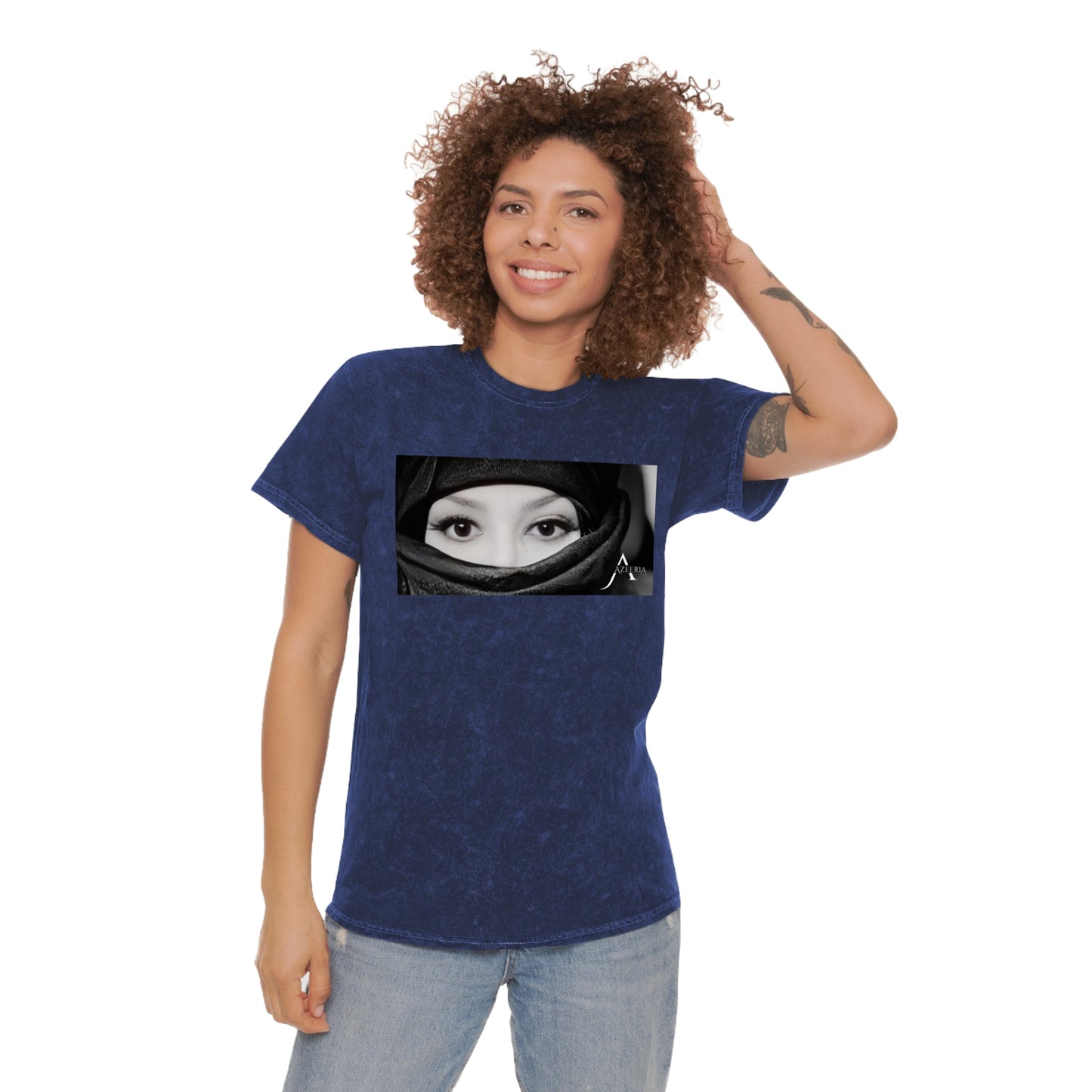 "Eyes of Enchantment" Unisex Mineral Wash T-Shirt