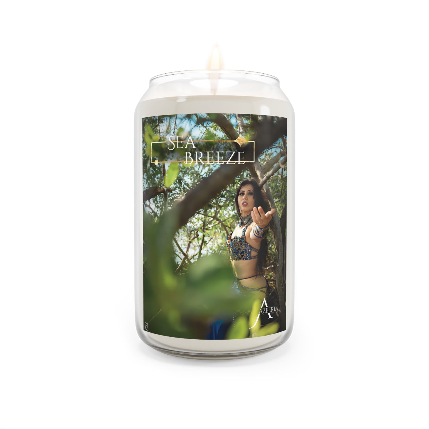 "Lahab" لهب Scented Candle, 13.75oz Azizah