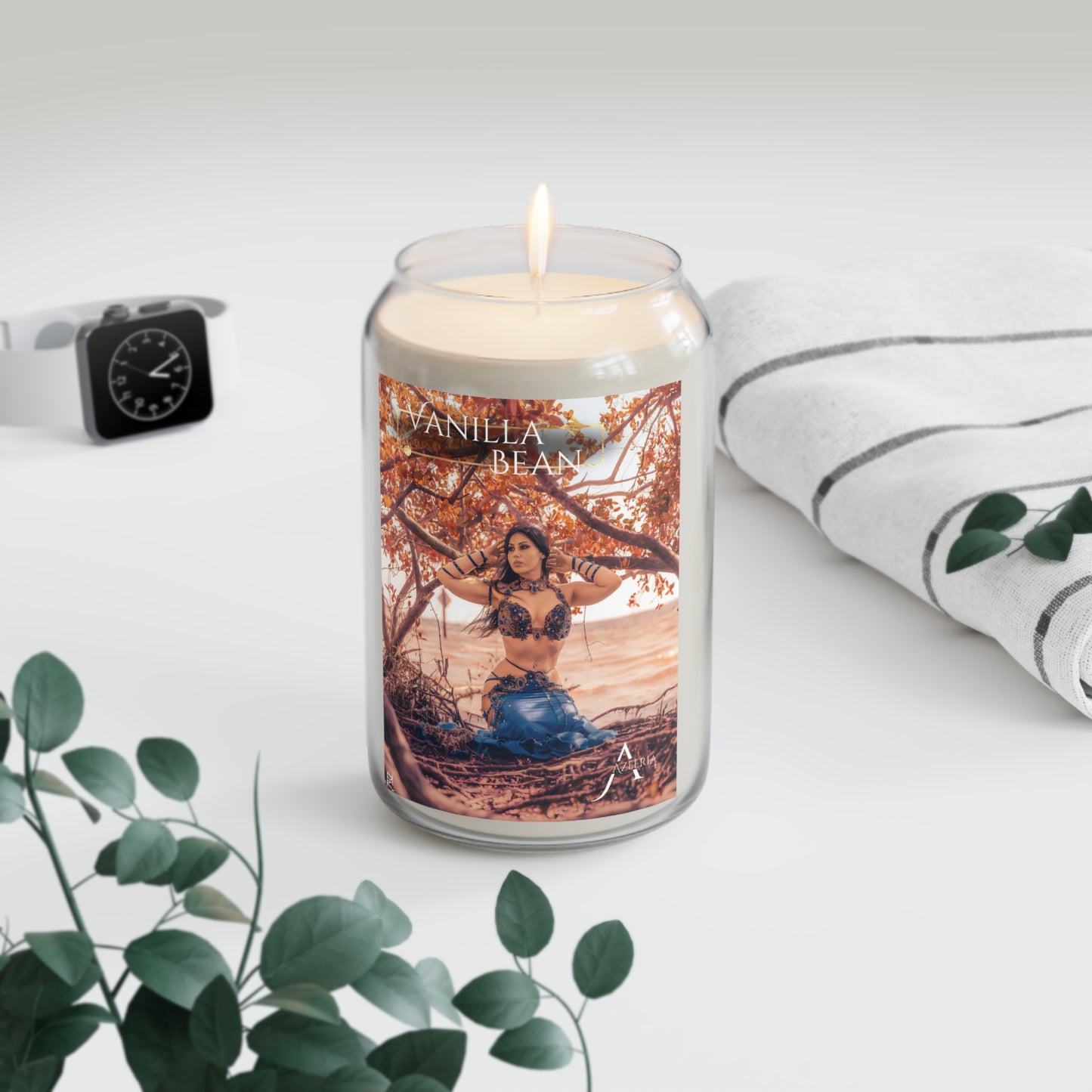 "Lahab" لهب Scented Candle, 13.75oz Azizah