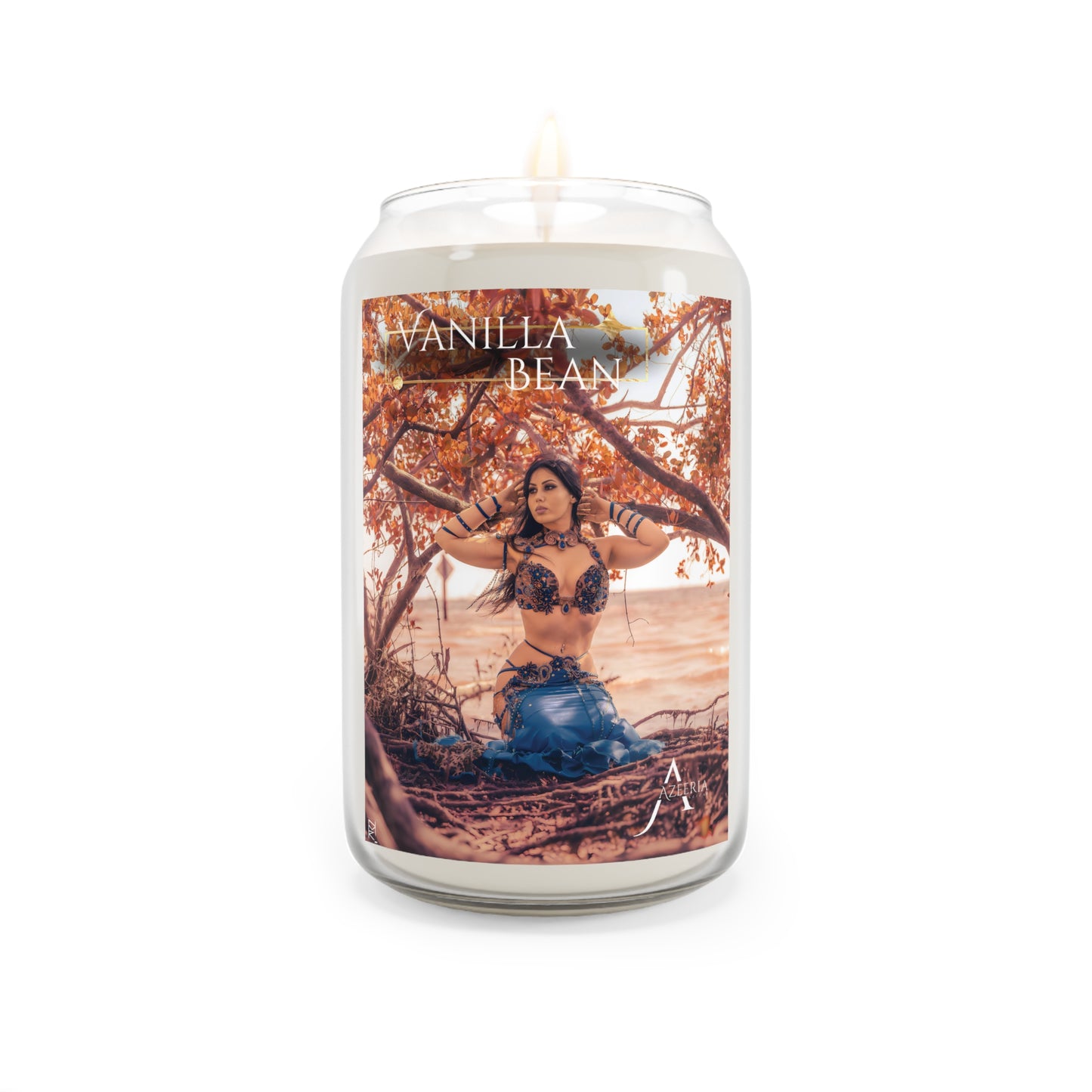 "Lahab" لهب Scented Candle, 13.75oz Azizah