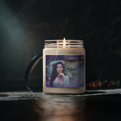 "Aura" Scented Soy Candle, 9oz ~ Azizah