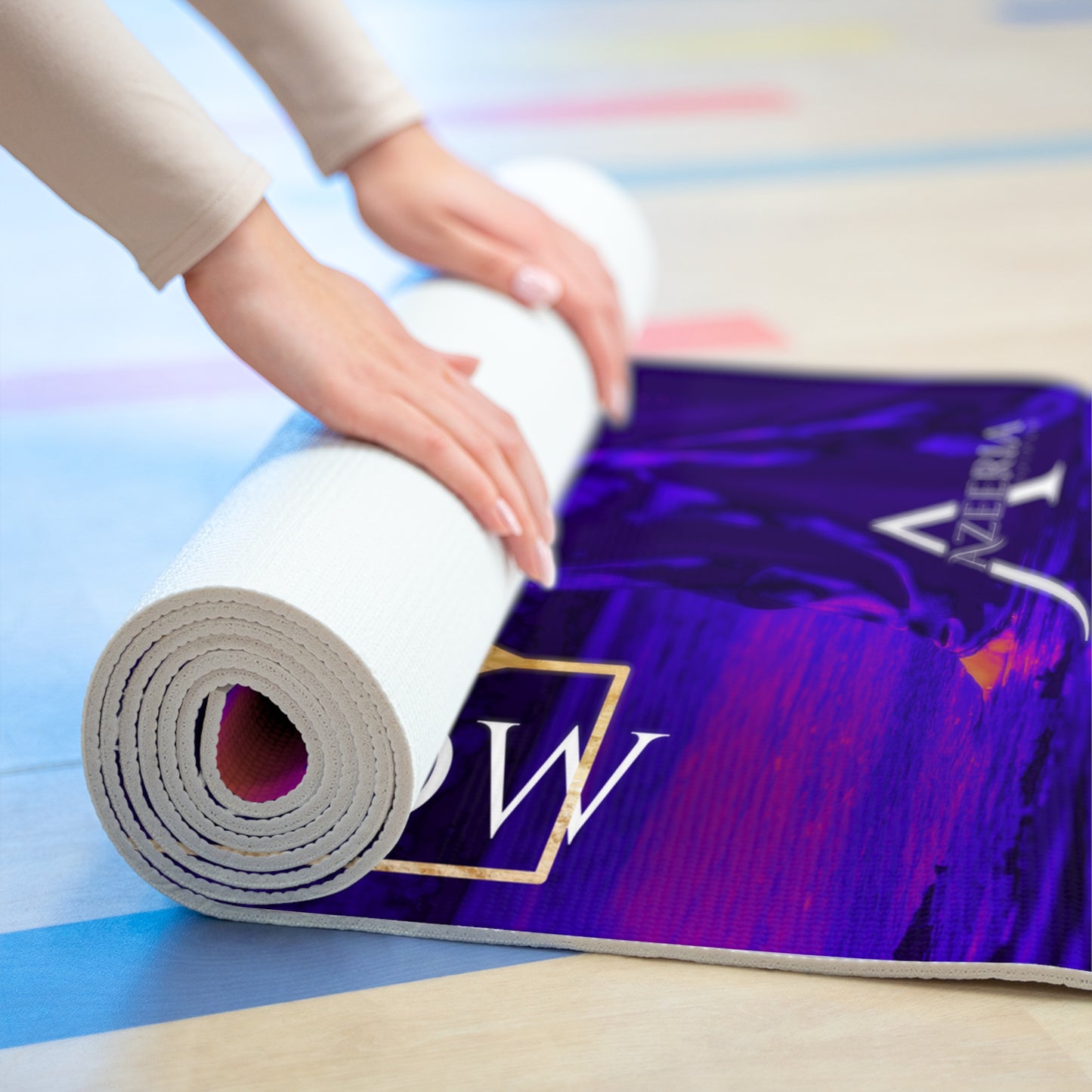 "Goddess Flow" ~Foam Yoga Mat