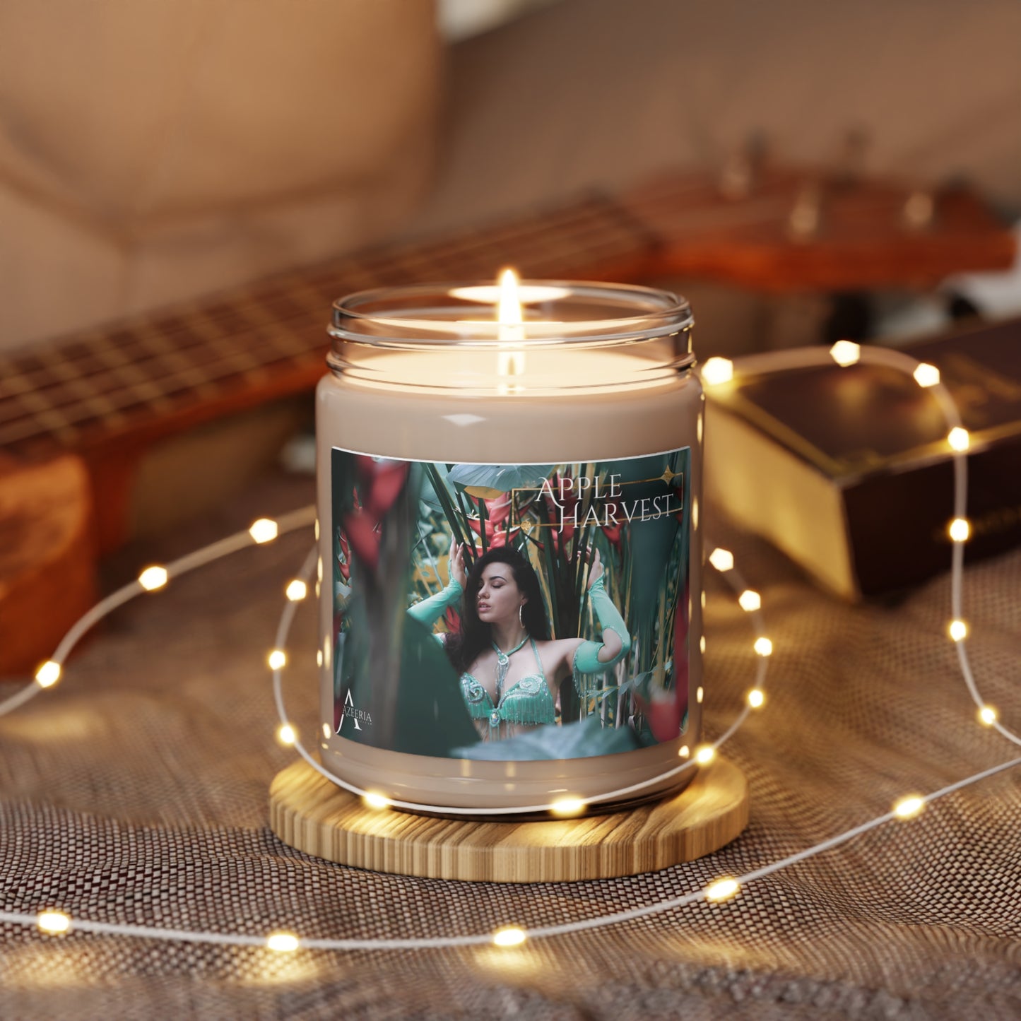 "Aura" Scented Soy Candle, 9oz ~ Azizah