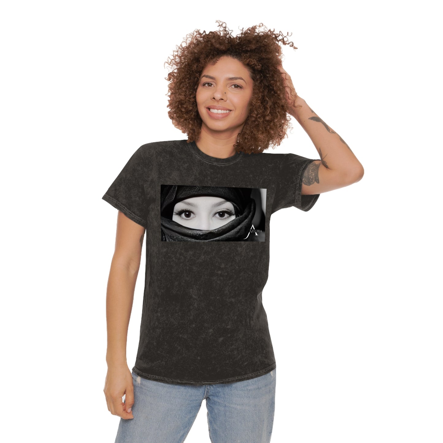 "Eyes of Enchantment" Unisex Mineral Wash T-Shirt