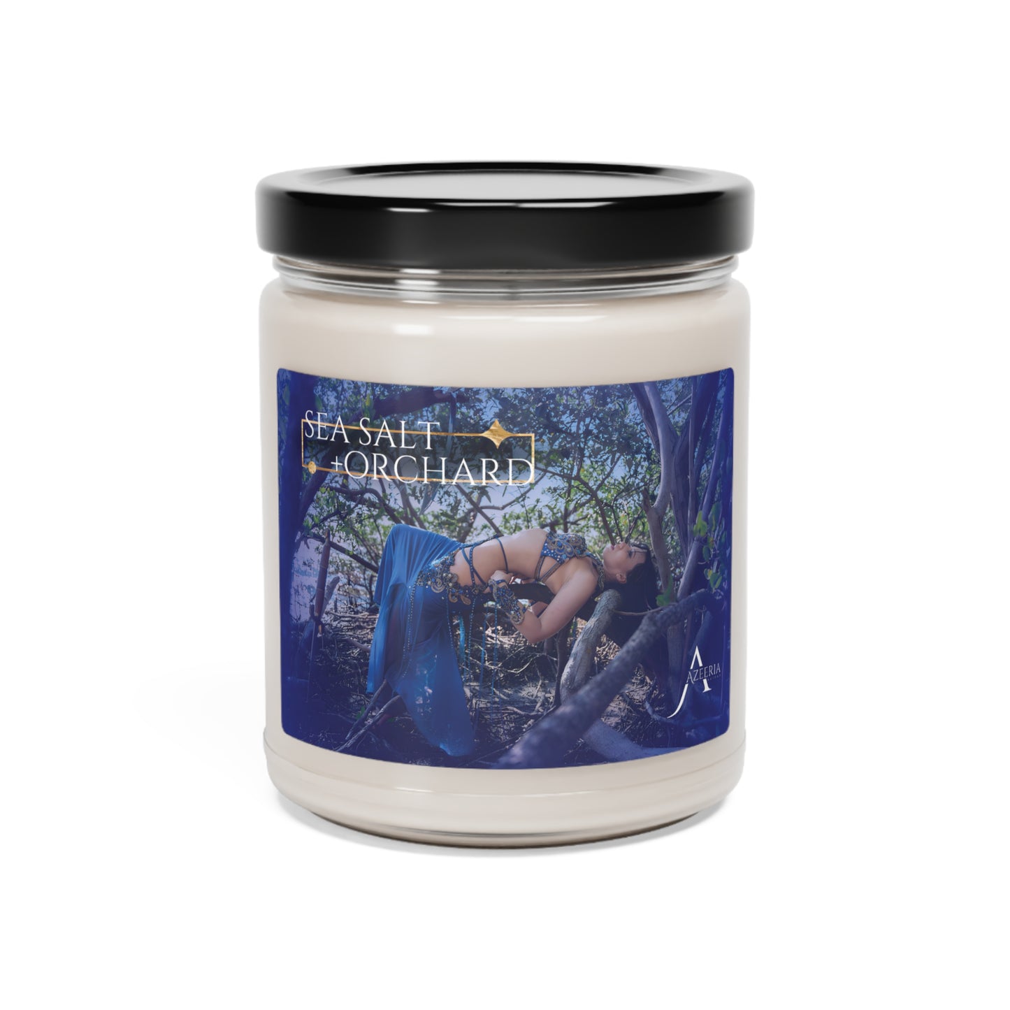 "Aura" Scented Soy Candle, 9oz ~ Azizah